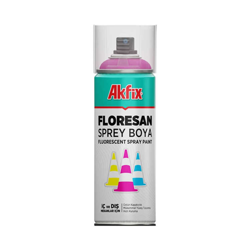 AKFİX SPREY BOYA FLORESAN MAVİ (FLUORESCENT BLUE) / 6